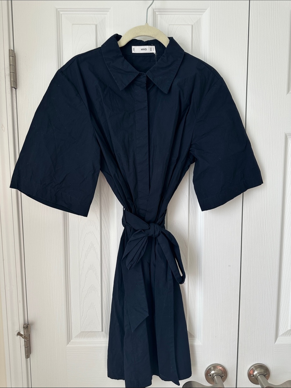 Mango Navy Garment with MNG Label
